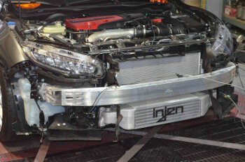 Injen Ladluftk&uuml;hler Intercooler Honda Civic Type R FK8 320PS Baujahr 2017-