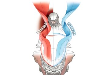 BMW R 1250 GS 2019-2019 1G13 ZTECHNIK Windshield VStream