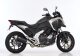 Auspuff HONDA NC750S 2016-2019 RC88 HURRIC Rac 1 Slip on Ersatzd&auml;mpfer (2-1)