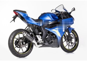 Auspuff SUZUKI GSX-R 125 2017-2019 WDL0 HURRIC Supersport Komplettanlage (1-1) Super Sho