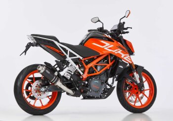 Auspuff KTM 390 Duke 2017-2019 KTM IS Duke HURRIC Supersport Slip on Ersatzd&auml;mpfer (1-1)