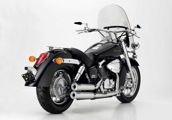 Auspuff HONDA VT750 Shadow (ABS) 2010-2016 RC50 FALCON Double Groove Komplettanlage mit
