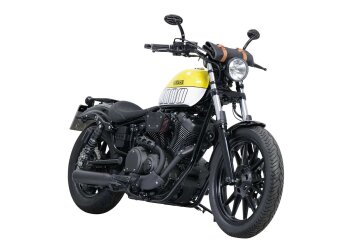 Auspuff YAMAHA XV950R 2013-2016 VN03 FALCON Double Groove...
