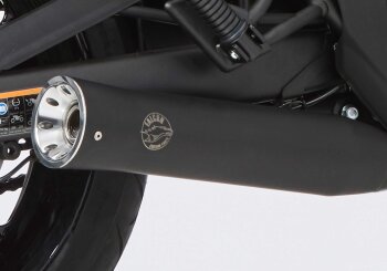 Auspuff YAMAHA XV950R 2013-2016 VN03 FALCON Double Groove Slip on Ersatzd&auml;mpfer Slip on