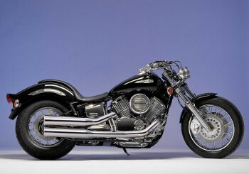 Auspuff YAMAHA XVS1100 Drag Star 1999-2002 VP05 FALCON Double Groove Komplettanlage Komp