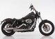 Auspuff HARLEY DAVIDSON DYNA Super Glide Custom 2006-2013 FXDC FALCON Double Groove Slip