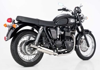 Auspuff TRIUMPH Thruxton 2004-2015 986ME SHARK Retro...