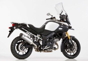Auspuff SUZUKI DL 1000 V-Strom XT 2017-2019 WDD0 SHARK DSX-5 Slip on Ersatzd&auml;mpfer (4-1)