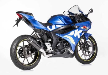 Auspuff SUZUKI GSX-R 125 2017-2019 WDL0 SHARK Street GP Komplettanlage (1-1) Super Short
