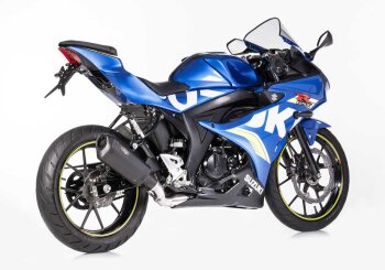 Auspuff SUZUKI GSX-R 125 2017-2019 WDL0 SHARK DSX-10 Komplettanlage (1-1) Super Short