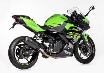 Auspuff KAWASAKI Z400 2019-2019 ER 400D SHARK DSX-10 Slip on Ersatzd&auml;mpfer (2-1) Super S