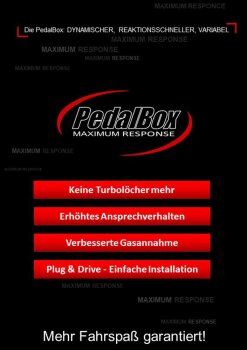 DTE Pedalbox BMW X6 (E71, E72) 2007-2014 M, 555PS/408kW, 4395ccm