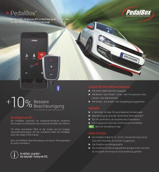 DTE Pedalbox Plus PEUGEOT 3008 SUV (M_) 2016- 1.2 PureTech 130, 131PS/96kW, 1199ccm