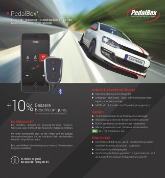 DTE Pedalbox Plus SAAB 9- 3 (YS3F) 2002- 20152.0 t BioPower XWD, 220PS/162kW, 1998ccm