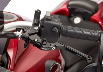 PROTECH Kupplungshebel schwarz f&uuml;r KAWASAKI ER-6n...