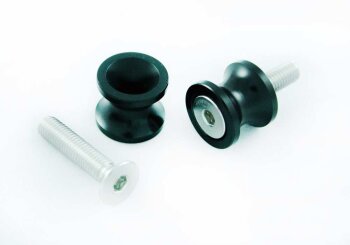 Montagest&auml;nder Set VA/HA + Bobbins schwarz f&uuml;r TRIUMPH Daytona 675 R 2013-2016 H67