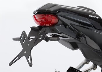 PROTECH X-SHAPE Kennzeichenhalter f&uuml;r HONDA CBR650R...