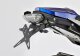 PROTECH X-SHAPE Kennzeichenhalter f&uuml;r YAMAHA MT-10 SP 2017-2019 RN45
