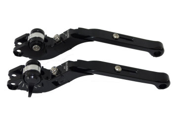 Bremshebel+Kupplungshebel Set schwarz f&uuml;r TRIUMPH...
