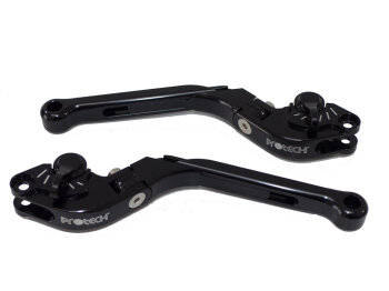Bremshebel+Kupplungshebel Set schwarz f&uuml;r KAWASAKI...