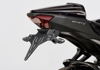 V-SHAPE Kennzeichenhalterset PROTECH f&uuml;r YAMAHA MT-07 Motocage 2017-2017 RM17/RM18 - (690ccm)