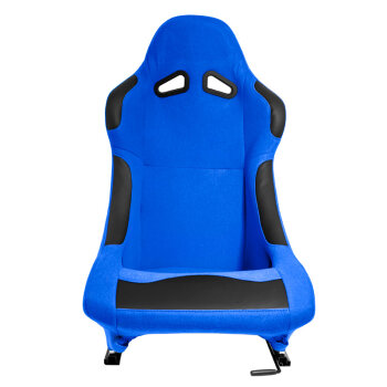 Sportsitz BW - Blau - Feste R&uuml;ckenlehne - inkl. Laufschienen