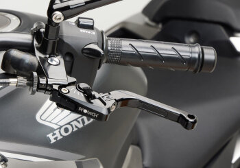 PROTECH Bremshebel RACE schwarz f&uuml;r KAWASAKI ER-6n Bj. 2009-2011