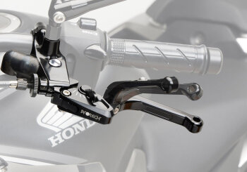 PROTECH Kupplungshebel RACE schwarz f&uuml;r KAWASAKI Z300 Bj. 2015-2016