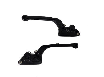 PROTECH Bremshebel+Kupplungshebel RACE Set schwarz kompatibel mit YAMAHA XJ6 Diversion F 2009-2016 RJ19/RJ22