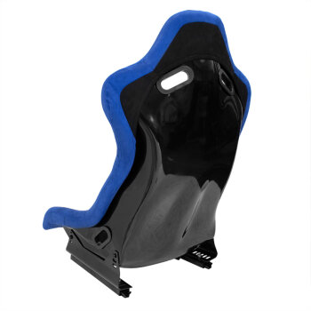Sportsitz LV - Schwarz/Blau - Feste GFK R&uuml;ckenlehne...