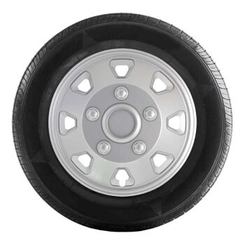 Satz Radzierblenden Itah 15-Zoll Silber (Sph&auml;re)