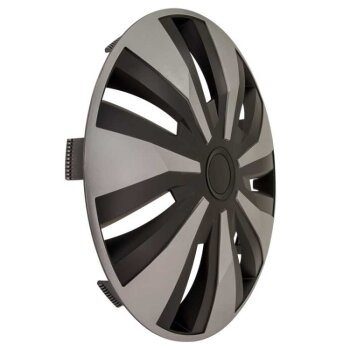 Satz Radzierblenden Orion-VAN 15-Zoll Silber/Schwarz...