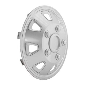 Satz Radzierblenden Itah 15-Zoll Silber (Sph&auml;re)