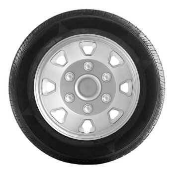 Satz Radzierblenden Itah 16-Zoll Silber (Sph&auml;re)