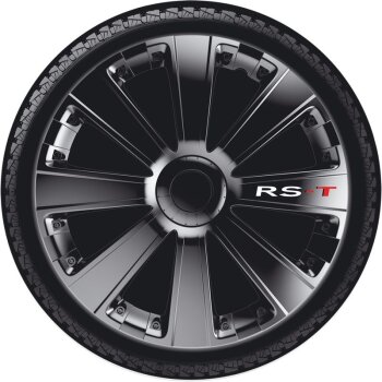 Satz Radzierblenden RS-T 16-Zoll Schwarz