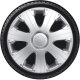 Satz Radzierblenden Racing 16-Zoll Silber