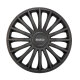 Satz Sparco Radzierblenden Treviso 15-Zoll Schwarz
