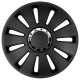 Satz Radzierblenden Silverstone Pro 16-Zoll Schwarz