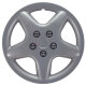 Satz Radzierblenden Idaho 13-Zoll Silber