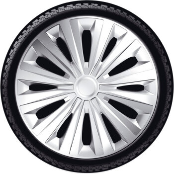 Satz J-Tec Radzierblenden Multi 16-Zoll Silber