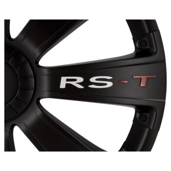 Satz Radzierblenden RS-T 15-Zoll Schwarz