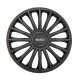 Satz Sparco Radzierblenden Treviso 14-Zoll Schwarz
