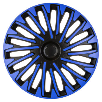 Satz Radzierblenden Soho 16-Zoll Schwarz/Blau