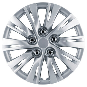 Satz Radzierblenden Ohio 15-Zoll Silber