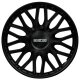 Satz Sparco Radzierblenden Roma 14-Zoll Schwarz