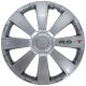 Satz Radzierblenden RS-T 15-Zoll Silber