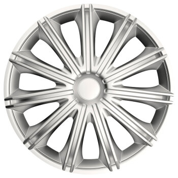 Satz Radzierblenden Nero 17-Zoll Silber