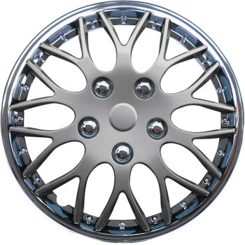 Satz Radzierblenden Missouri 15-Zoll Chrom/Gun-Metal