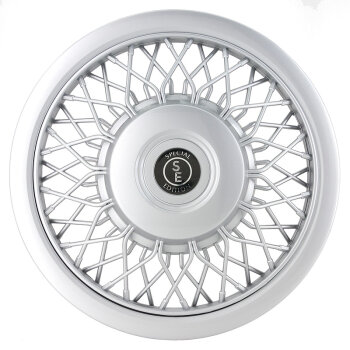 Satz Radzierblenden Classic 14-Zoll Silber