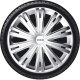 Satz Radzierblenden Giga 15-Zoll Silber